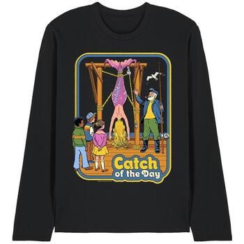 Steven Rhodes Camiseta manga larga Catch Of The Day para mujer