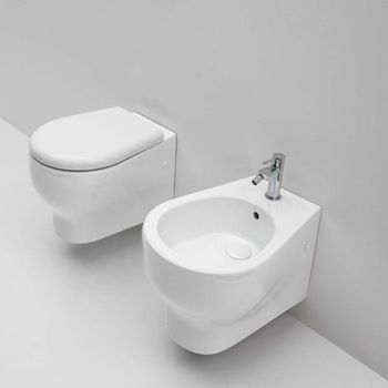 Conjunto Sanitario Suspendido Wc + Bidé Soave By Kiamami Valentina
