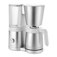 zwilling enfinigy cafetera de filtro 125 l plata-blanco