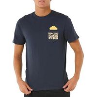 rip curl camiseta sun soaker para hombre