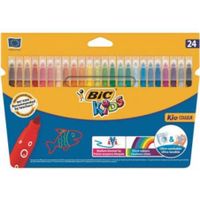 bic kids couleur colouring felt pens pk24