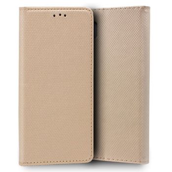 Cool Funda Flip Cover Liso Beige para Samsung Galaxy Note 10 Plus