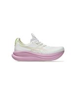 zapatillas de running asics gel-nimbus 28 mujer blancohazy lilac