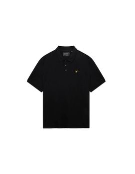 Polo Lyle & Scott V1-Plain Hombre Negro