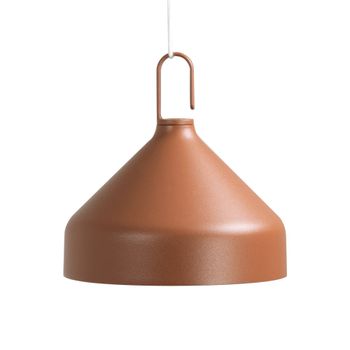 Lámpara colgante led terracota regulable zafferano