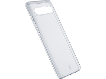 Funda móvil - CellularLine CLEARDUOGOOPIX9T, Para Google Pixel 9, Trasera, Antibacteriana, Transparente