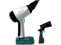 limpiacristales - cecotec conga rockstar 3700 glass 3 en 1 50 ml 30 min 15 w pulveriza limpia aspira 220 mm incluye botella black silver