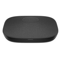 microfono poly studio a2 de mesa con cable y diseno compacto negro