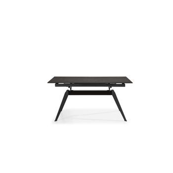 Mesa Rectangular Extensible Con Tapa Cerámica Resistente