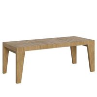 mesa extensible 160420x90 cm naxy premium roble natural