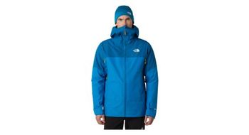 Chaqueta impermeable the north face jazzi gore tex 3l azul para hombre