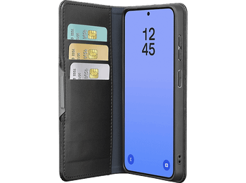 Funda móvil - CellularLine Book Agenda, Para Samsung Galaxy S26 Ultra, Con tapa, Tarjetero, Cierre magnético, Negro