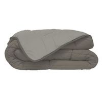 edredon de microfibra 400g  m calgary taupe  linen 220x240cm