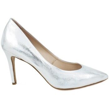 Café Noir Zapatos de tacón Dècolletè Bianco Argento INA221 para mujer