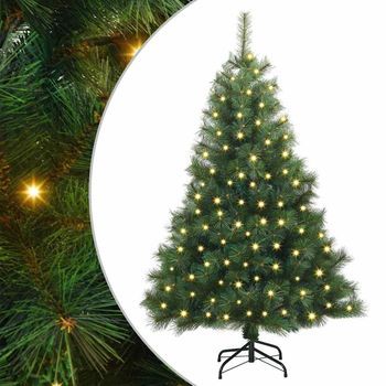 Árbol De Navidad Artificial Verde 150 Cm Pe Y Pvc Vidaxl
