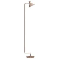 lampara de pie estilo industrial de metal pantalla conica ajustable beige rimava