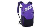 mochila evoc ride 8l   bolsa de agua 2l evoc violeta y negro