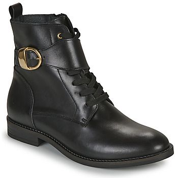 Myma Botines 7015MY01-CUIR-NOIR para mujer
