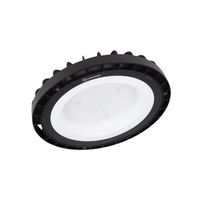luminariacampana led high bay compact 166w 6500k 20000lm ip65ik06 o26x5cm color negro