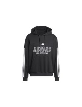 Sudadera adidas Tiro French Terry Hdy Hombre Negro/Blanco