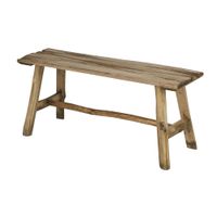 banco de madera reciclada