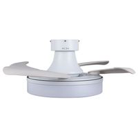 ventilador led con aspas retractiles orbit dim 25w