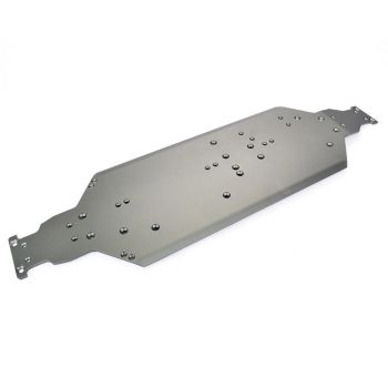 Chasis de aleación de aluminio ZD Racing Car Bottom 8264 para vehículos RC 1/8 9021 9021-V3 Piezas de repuesto