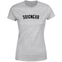 soigneur womens t-shirt - grey - 4xl - grey