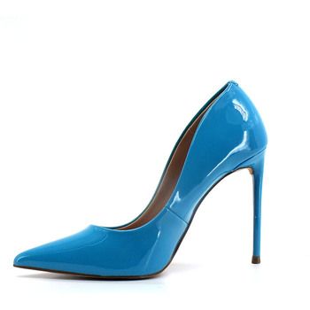 Steve Madden Zapatos de tacón Décolleté Tacco Polished Blu Bright Acqua VALA02S1 para mujer