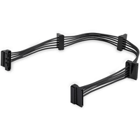 cable alimentacion sata 40cm startech 1m sata-4h sata divisor negro