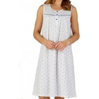 Ditsy Floral Sleeveless Cotton Nightdress