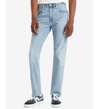 Levi's para hombre. 29507-1417 Jeans 502 Tapered azul (33/32), Casual, Algodón, Denim