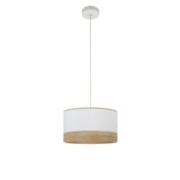 fabrilamp colgante olga 1xe27 blancoblanco-madclara regx30x30 cm