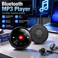 lector de libros electronicos reproductor mp3 bluetooth 53 reproductor de musica hifi sin perdidas pantalla de vinilo retro walkman portatil de 32gb64gb con altavoz