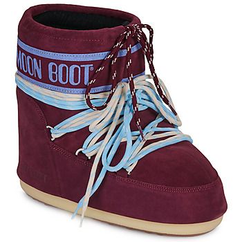 Moon Boot Descansos MB ICON LOW SUEDE LACES para mujer