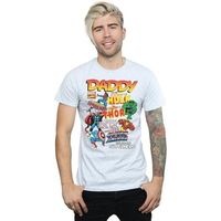 marvel camiseta our dad superhero para hombre