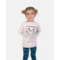 naada camiseta manga larga 222tsh5560bar para nina