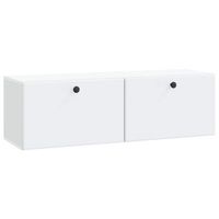 mueble de tv de pared 98 x 31 x 30 cm blanco vidaxl