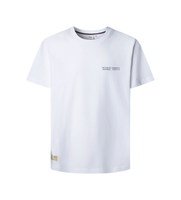 pepe jeans para hombre pm5010294 camiseta sean blanco l casual algodon manga corta