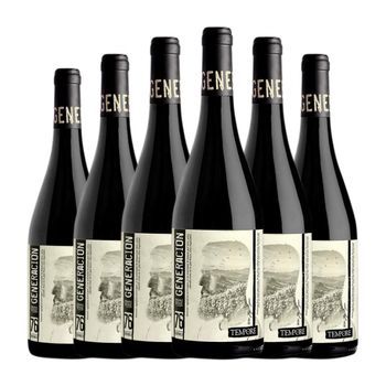 Tempore Vino Tinto Generación 76 Vino 75 Cl 13.5% Vol. (pack De 6 Unidades)