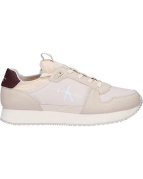 de CALVIN KLEIN YM0YM01118 RETRO RUNNER SOCK 0HR EGGSHELL-C WHITE