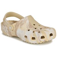crocs zuecos classic marbled clog para mujer