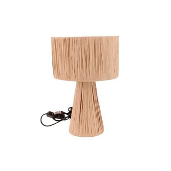Lámpara de mesa de rafia 30 cm