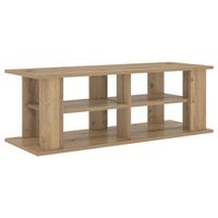 soporte para tv  mueble de salon  gabinete de tv roble artesanal 96 x 35 x 335 cm