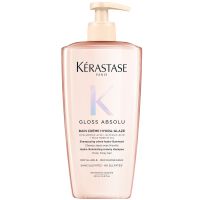 kerastase gloss absolu bain creme hydra-glaze shampoo for thick frizzy hair 500ml