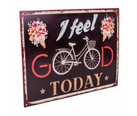 placa de metal negra 33x25x006