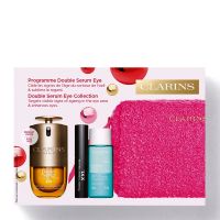 clarins contorno de ojos double serum ojos estuche