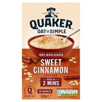 Quaker Oat So Simple Cinnamon