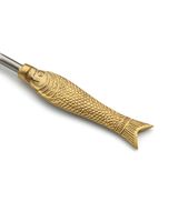 tenedor de laton en dorado 21x25x1 cm