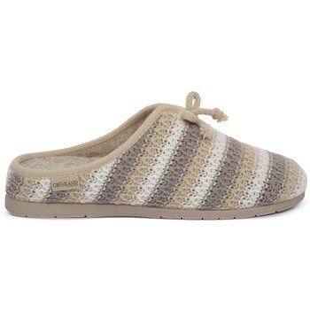Grunland Pantuflas CI3062BEIGE para mujer